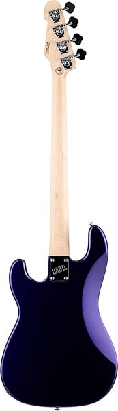 ESP LTD Surveyor 87 Electric Bass, Dark Metallic Purple, Action Position Back