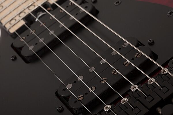 Schecter Miles Dimitri Baker SVSS Left-Handed Electric Guitar, Action Position Back