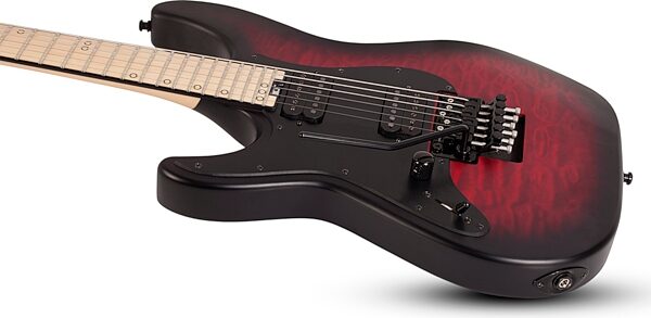 Schecter Miles Dimitri Baker SVSS Left-Handed Electric Guitar, Action Position Back