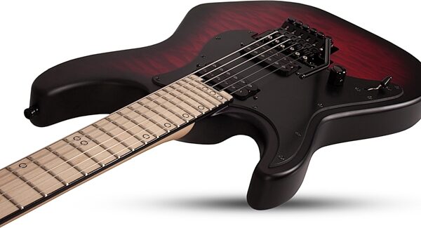 Schecter Miles Dimitri Baker SVSS Left-Handed Electric Guitar, Action Position Back