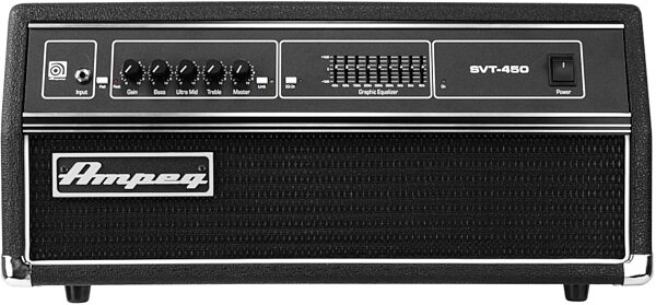Ampeg SVT450H Bass Amplifier Head (450 Watts), Front