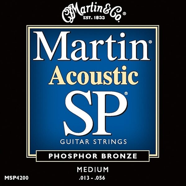 Martin SP 92/8 Phosphor Bronze Acoustic Guitar Strings, MSP4200