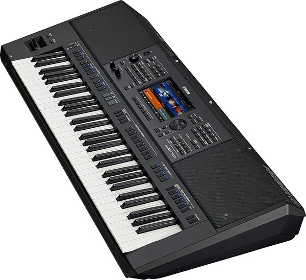 Yamaha PSR-SX700 Keyboard Arranger Workstation, New, Angle