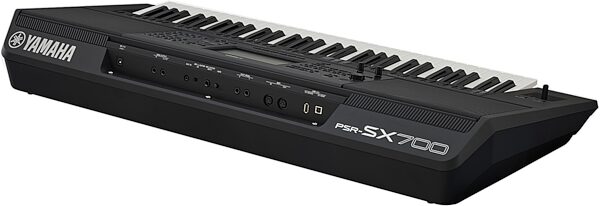Yamaha PSR-SX700 Keyboard Arranger Workstation, New, Rear Angle