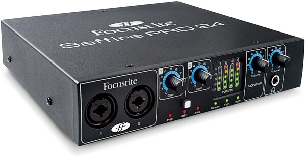 Focusrite Saffire Pro 24 FireWire Audio Interface, Left