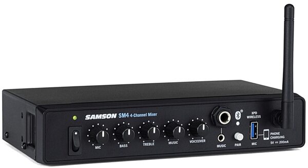 Samson SM4 Stereo Bluetooth Mixer, Main