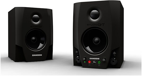 Samson GT4 Active Studio Monitors with Audio Interface, Main