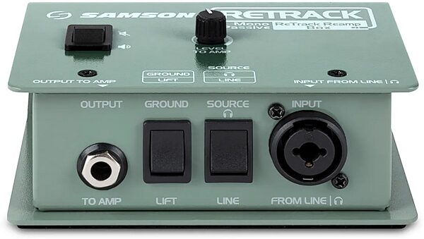 Samson Retrack Reamp Direct Box, New, Action Position Back