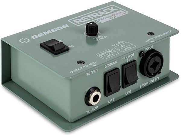 Samson Retrack Reamp Direct Box, New, Action Position Back