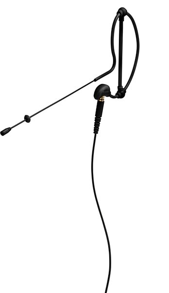 Samson SE50x Omnidirectional Micro Earset Microphone, Black, With Cable