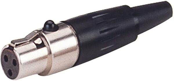 Samson SWA3 3-pin Female P3 Connector, for CT7, New, Action Position Back