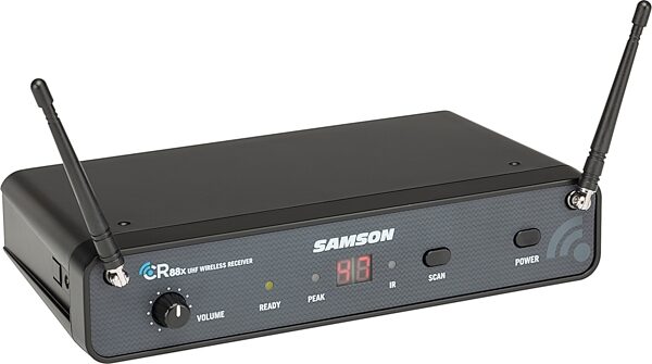 Samson Airline 88x Wireless Guitar System, Action Position Back