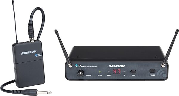 Samson Concert 88x Wireless Instrument System, Band D, Action Position Back