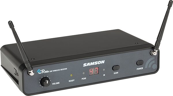 Samson Concert 88x Wireless Handheld Microphone System with Q7 Mic Capsule, Band D, Action Position Back