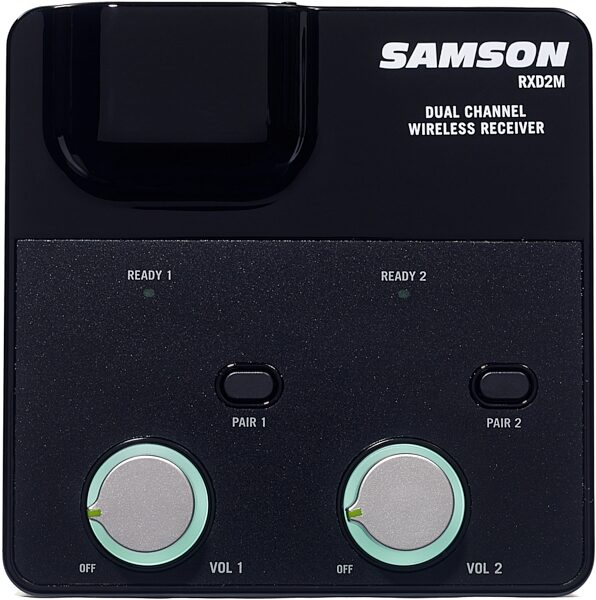 Samson XPD2m Two-Person Digital Wireless Microphone System with Headset & Lavalier Microphone, New, Action Position Back