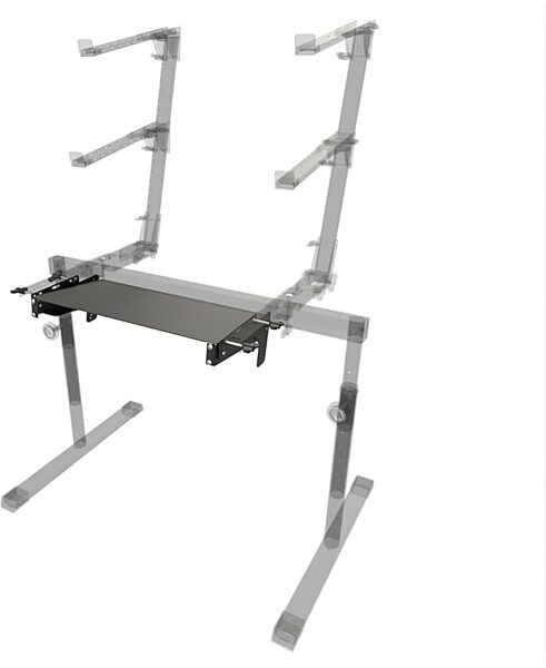 Black Panther Sapucaia Um 1-U Rack Shelf, New, Action Position Back
