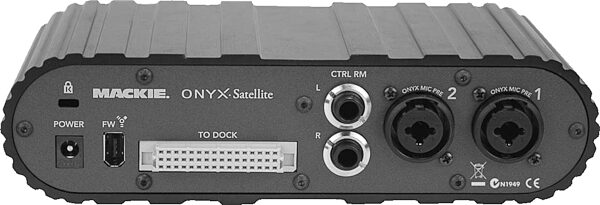 Mackie Onyx Satellite FireWire Audio Interface, Satellite Rear