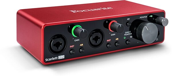 Focusrite Scarlett 2i2 3rd Gen USB Audio Interface, Alt-View-3