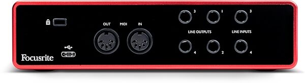 Focusrite Scarlett 4i4 3rd Gen USB Audio Interface, New, Alt-View-4