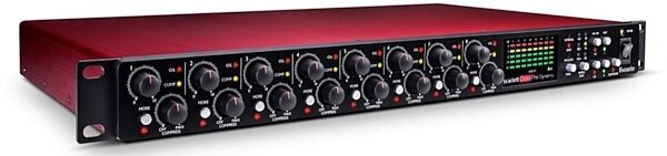Focusrite Scarlett OctoPre Dynamic Multi-Channel Microphone Preamplifier with Compression, New, Left