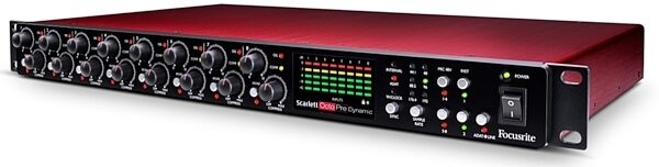Focusrite Scarlett OctoPre Dynamic Multi-Channel Microphone Preamplifier with Compression, New, Right