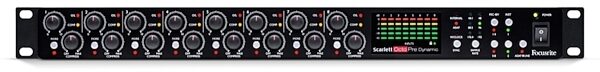 Focusrite Scarlett OctoPre Dynamic Multi-Channel Microphone Preamplifier with Compression, New, Front