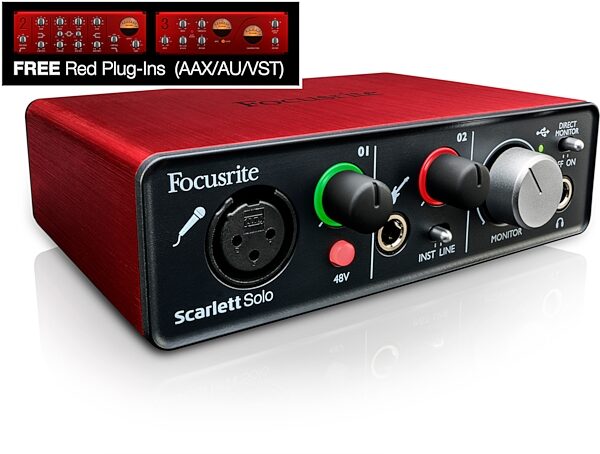 Focusrite Scarlett Solo USB Audio Interface, Main