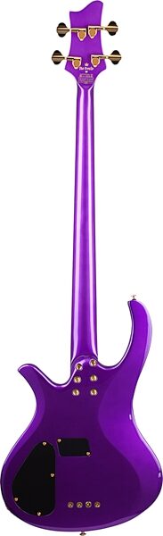 Schecter FreeZesicle 4 Electric Bass, Purple, Action Position Back