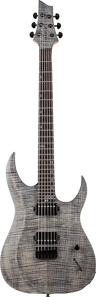 Schecter Sunset-6 Extreme Electric Guitar, Gray Ghost, Action Position Back