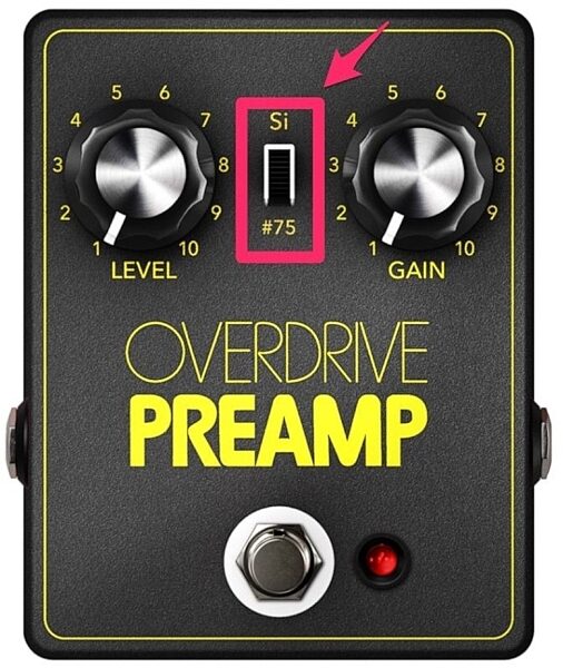 JHS Overdrive Preamp Pedal, New, view