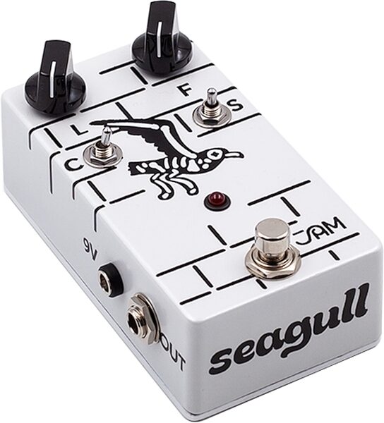 JAM Pedals Seagull Cocked Wah Pedal, New, Action Position Back