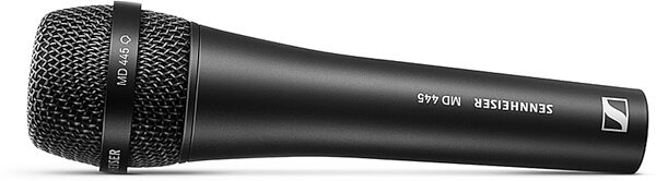 Sennheiser MD 445 Dynamic Supercardioid Vocal Microphone, New, Action Position Back