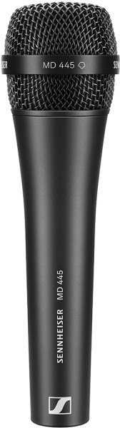 Sennheiser MD 445 Dynamic Supercardioid Vocal Microphone, New, Action Position Back
