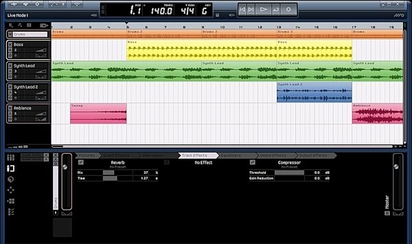 Steinberg Sequel Music Creation and Performance Software (Macintosh and Windows), Screenshot 2