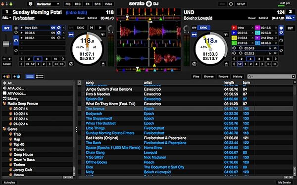 Rane SL4 Serato DJ Audio Interface, Serato DJ Software Screenshot 4