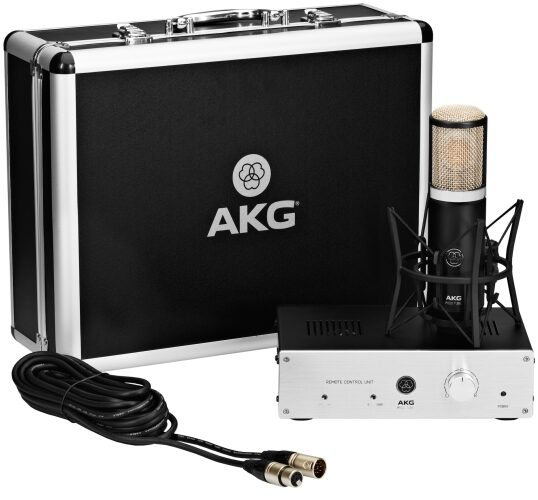 AKG P820 Tube High-Performance Tube Condenser Microphone, Accessories Included