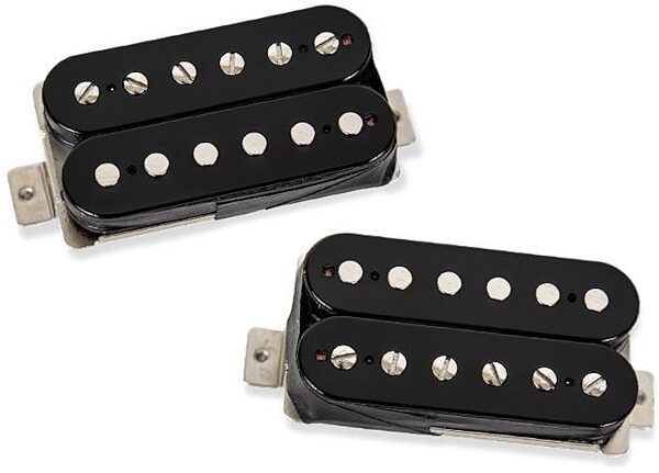Seymour Duncan Slash Signature Humbucker Guitar Pickup Set, Black Uncovered, Main