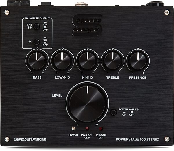 Seymour Duncan PowerStage 100 Stereo Guitar Pedal Amplifier - Limited Edition, Black, Open Box (Very Good), Action Position Back