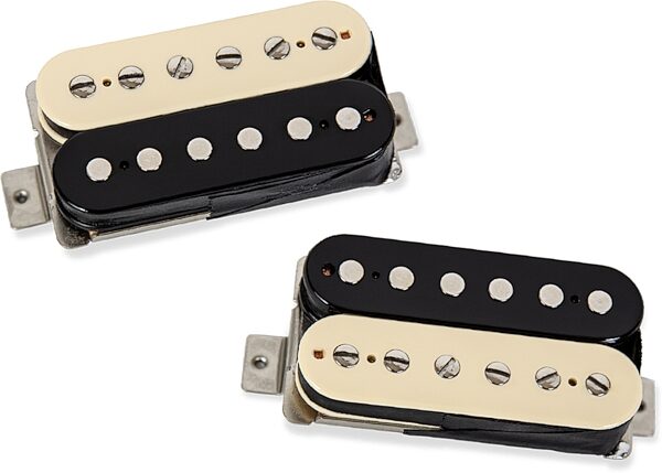 Seymour Duncan Slash Signature Humbucker Guitar Pickup Set, Zebra, Main