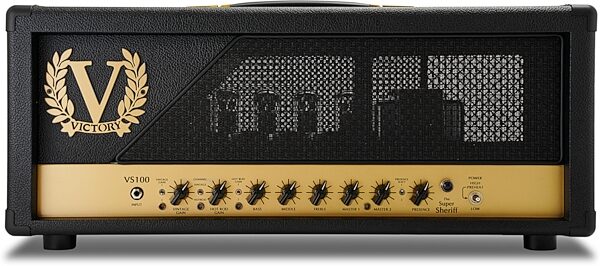 Victory Super Sheriff 100HW Guitar Amplifier Head, New, Action Position Back