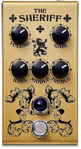 Victory V1 The Sheriff Preamp Pedal, New, Top