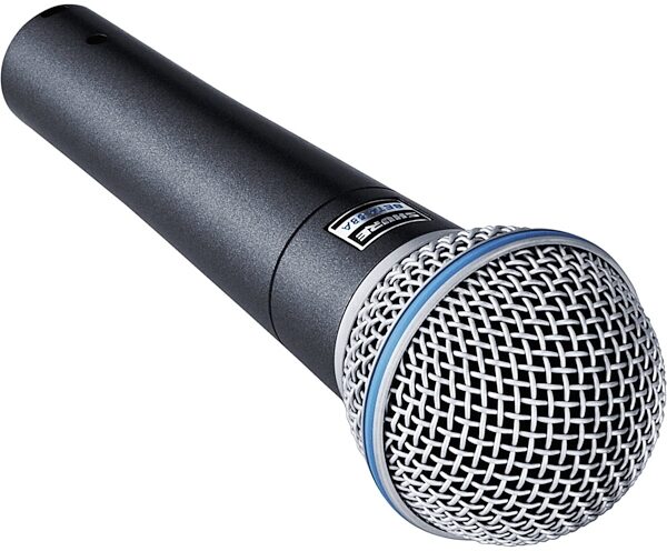 Shure Beta 58A Supercardioid Dynamic Microphone, Microphone Only, View2