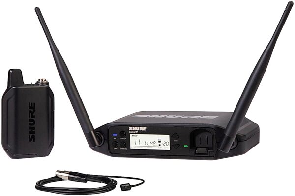 Shure GLXD14+ / WL93 Digital Lavalier Wireless System, Z3, Main