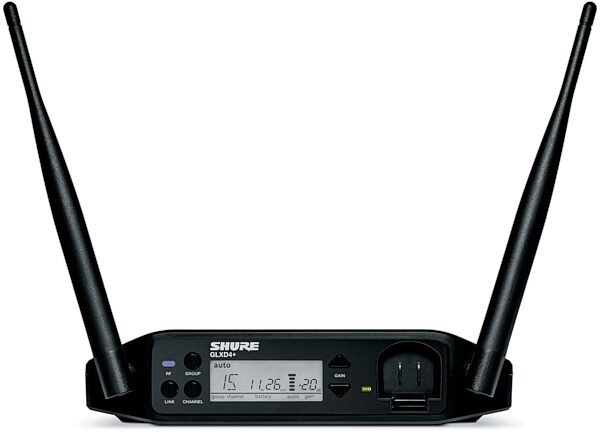 Shure GLXD14+ / WL93 Digital Lavalier Wireless System, Z3, View