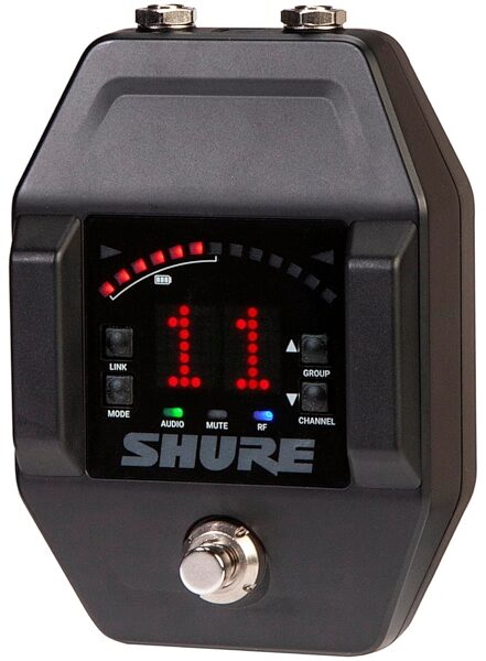 Shure GLXD16+ Digital Wireless Guitar Pedal System, Z3, View