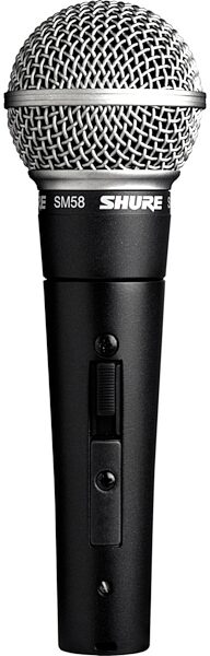 Shure SM58 Dynamic Handheld Microphone, SM58S, with On/Off Switch, Main