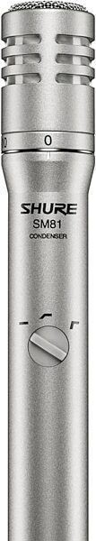 Shure SM81 Cardioid Condenser Microphone, Warehouse Resealed, view