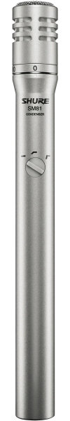 Shure SM81 Cardioid Condenser Microphone, New, Main