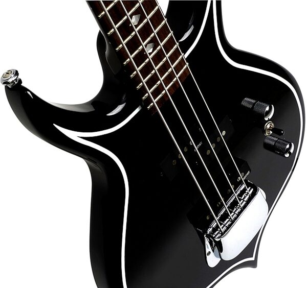 Cort Gene Simmons GS Punisher 2 Electric Bass with Case, Side