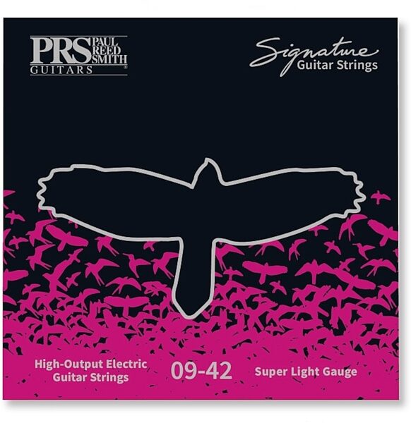 PRS Paul Reed Smith Signature Electric Guitar Strings, .009-.042, Super Light, Main